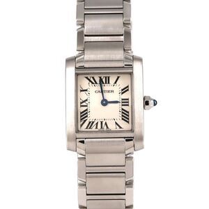 Cartier Tank Française SM W51008q3 SS Quartz